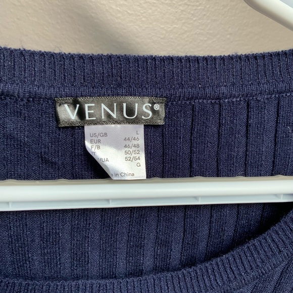 VENUS Ribbed Cutout Sweater，NWOT, size M - Picture 7 of 10